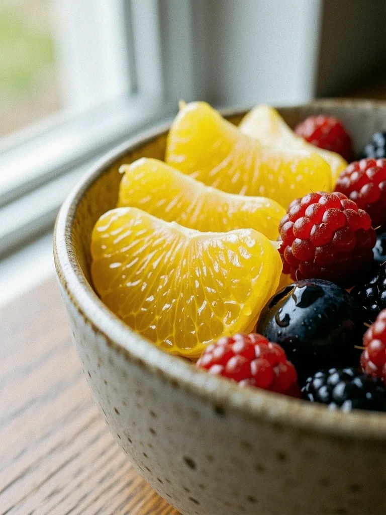 Vibrant colorful citrus nutrients